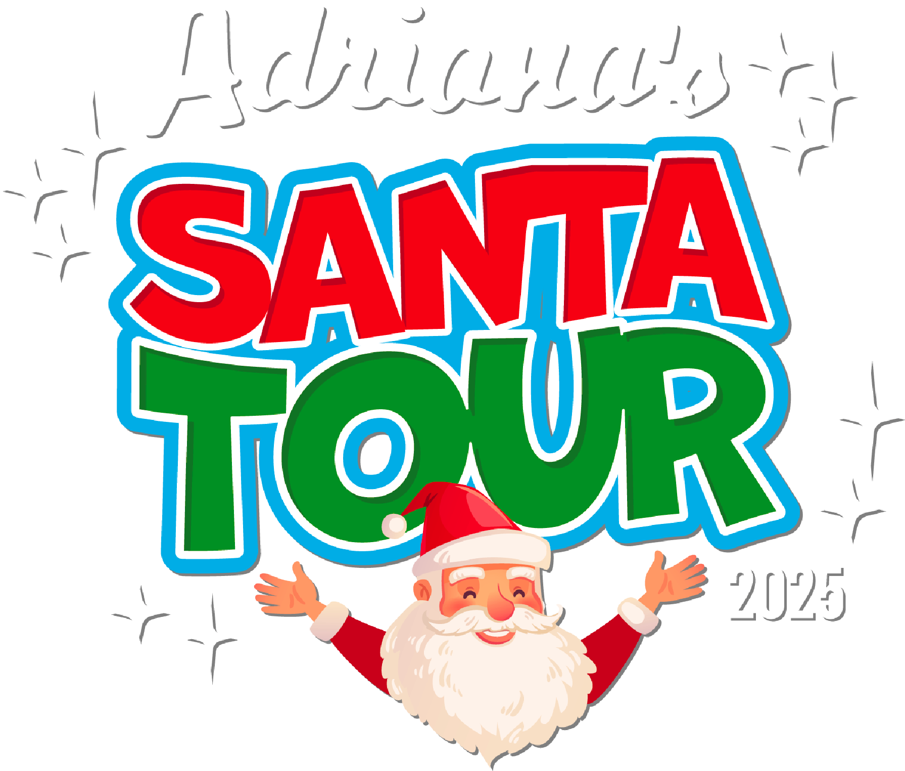 Adriana's Santa Tour 2025